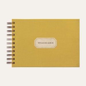 Álbum de Fotos Amarelo