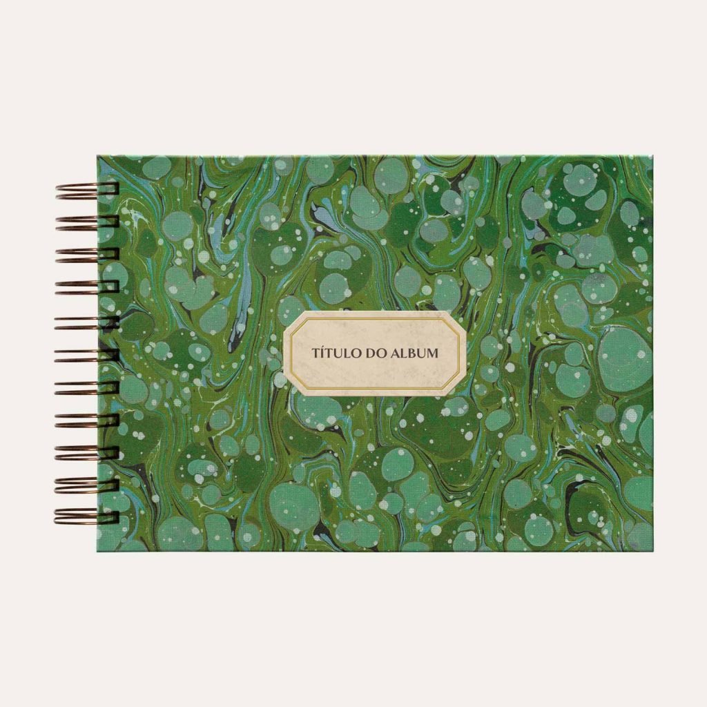 Álbum de Fotos Marbling