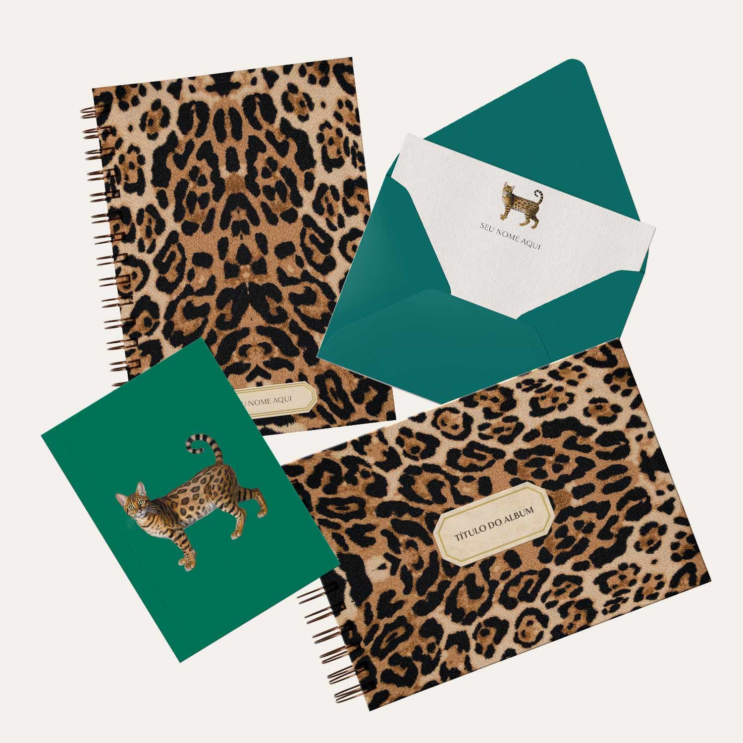 Crie seu Presente: Leopardo